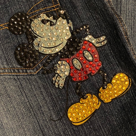 RARE VINTAGE DISNEY DIVINE MICKEY MOUSE JEANS - Picture 4 of 9